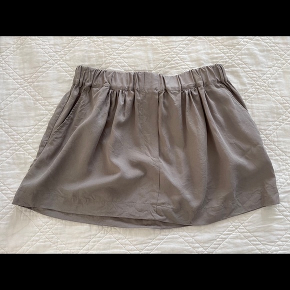 Zara Paperbag skirt w/ pockets - Picture 5 of 7